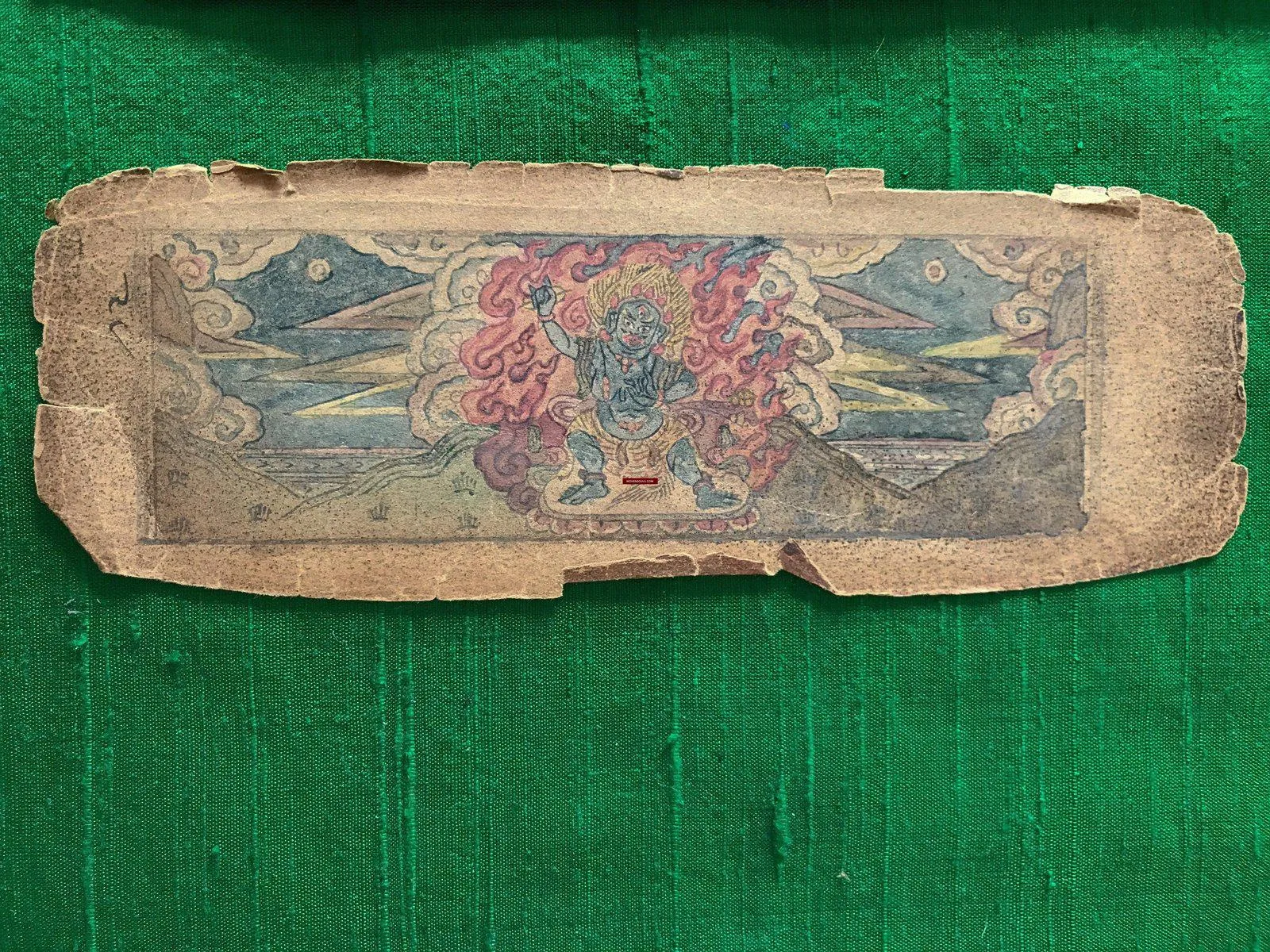 1116 Antique Tibetan / Mongolian Buddhist Manuscript