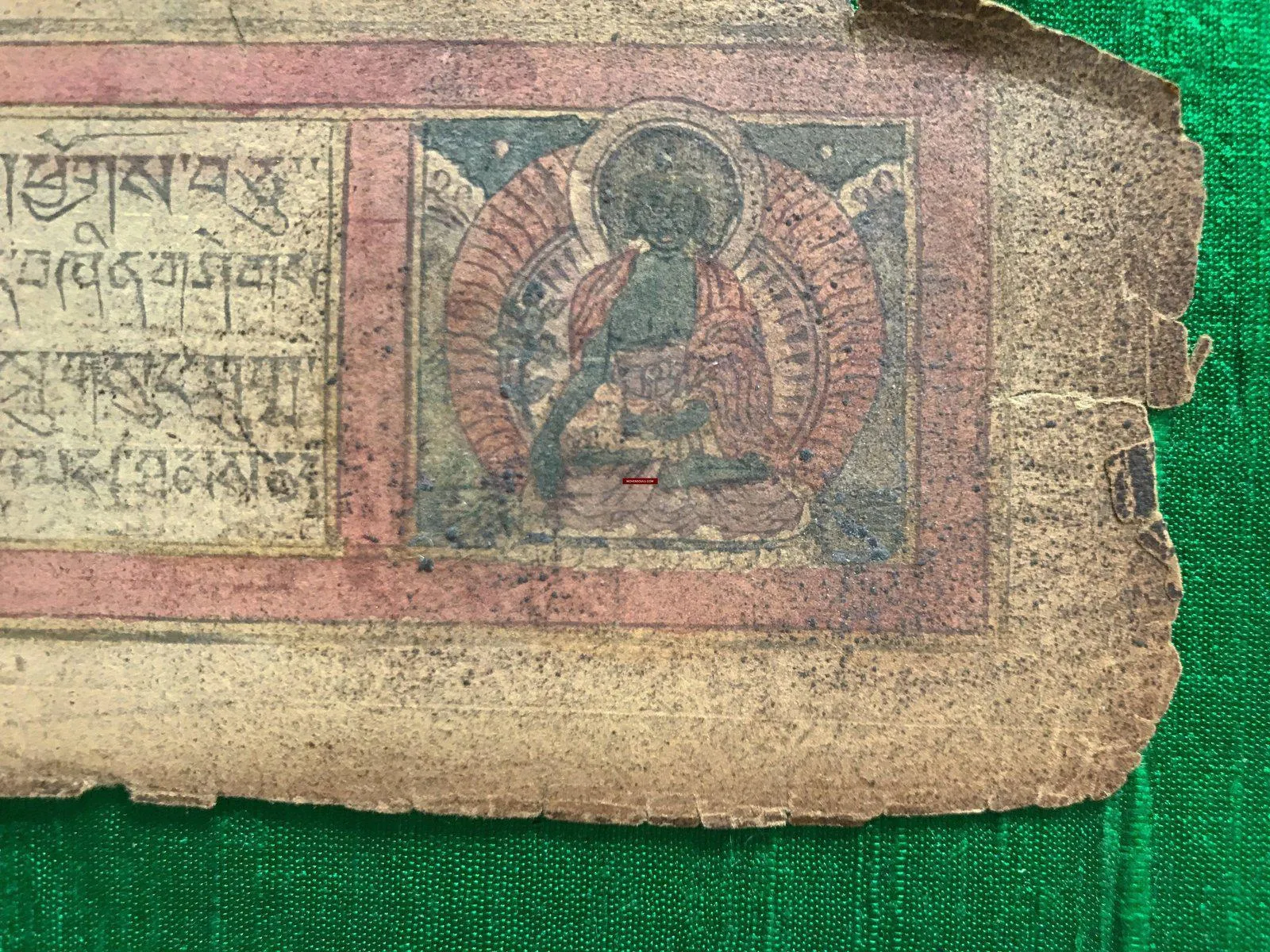 1116 Antique Tibetan / Mongolian Buddhist Manuscript
