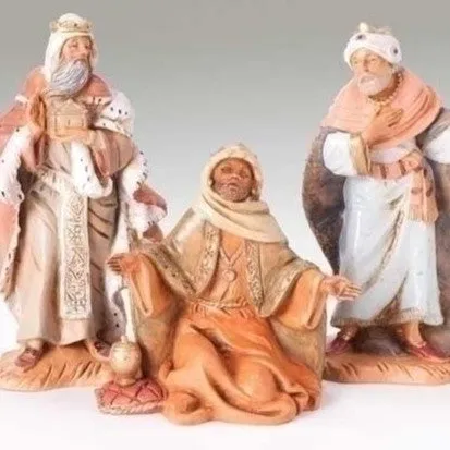 3 Kings 5" Nativity Figure Set