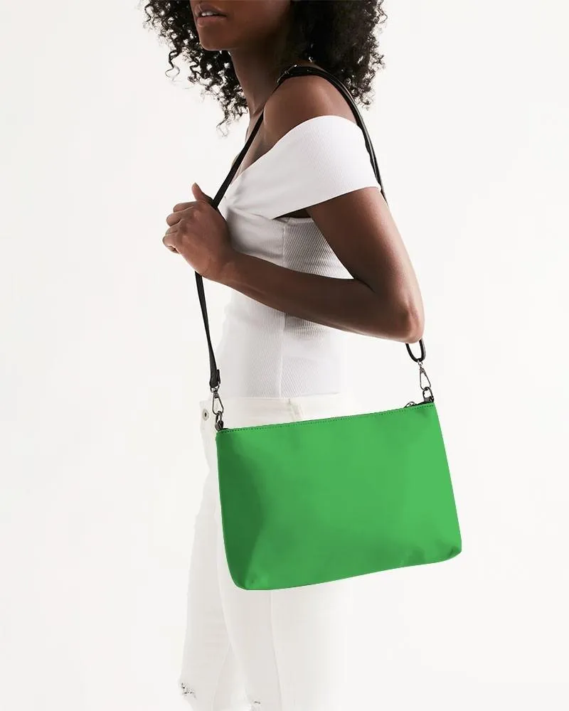 Bright Green Zip Pouch | Bright Pure Green | C75M0Y100K0