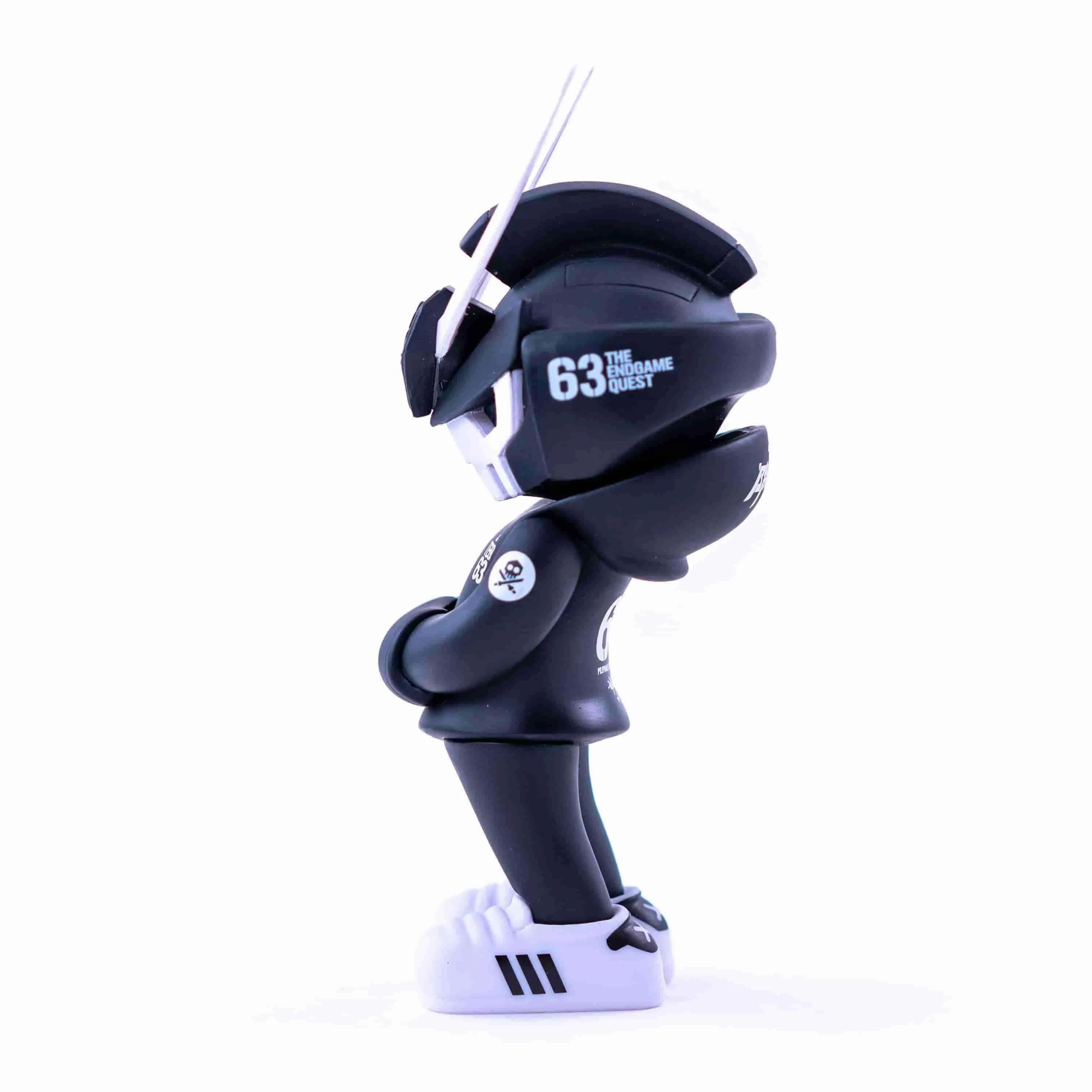 CORE EDITION TEQ 63 OG BLACK - 6 Inch Medium Figure by Martian Toys x Quiccs