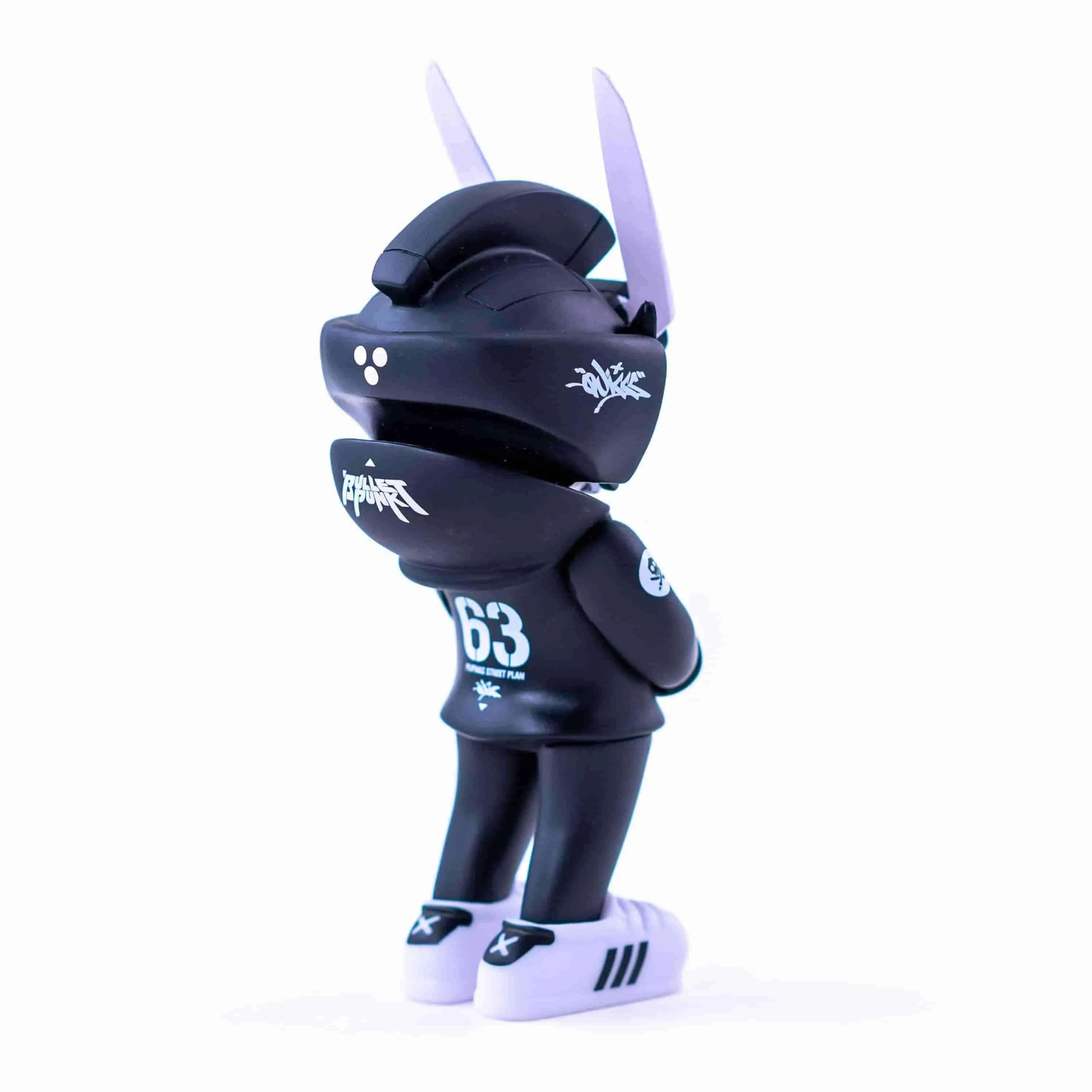 CORE EDITION TEQ 63 OG BLACK - 6 Inch Medium Figure by Martian Toys x Quiccs