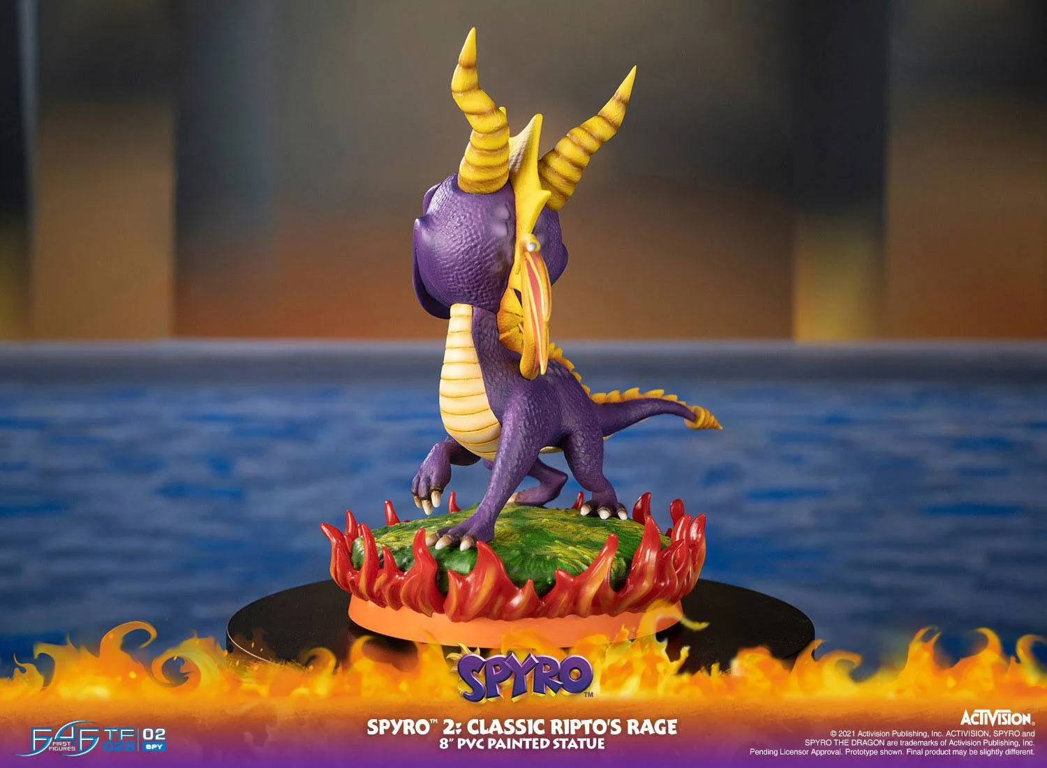 First 4 Figures Spyro 2: Ripto's Rage Spyro PVC Statue