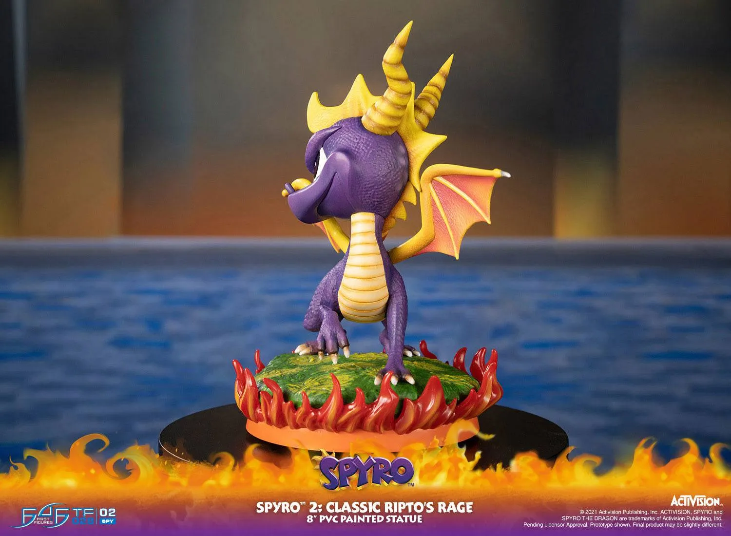 First 4 Figures Spyro 2: Ripto's Rage Spyro PVC Statue