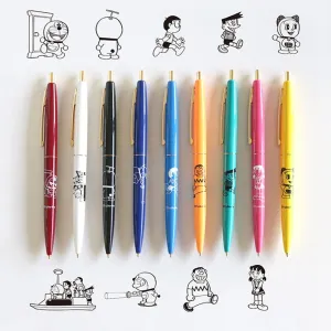 GREENFLASH x BIC DG-117 Doraemon Comic Pattern Classic Series Ballpoint Pen Black Ink