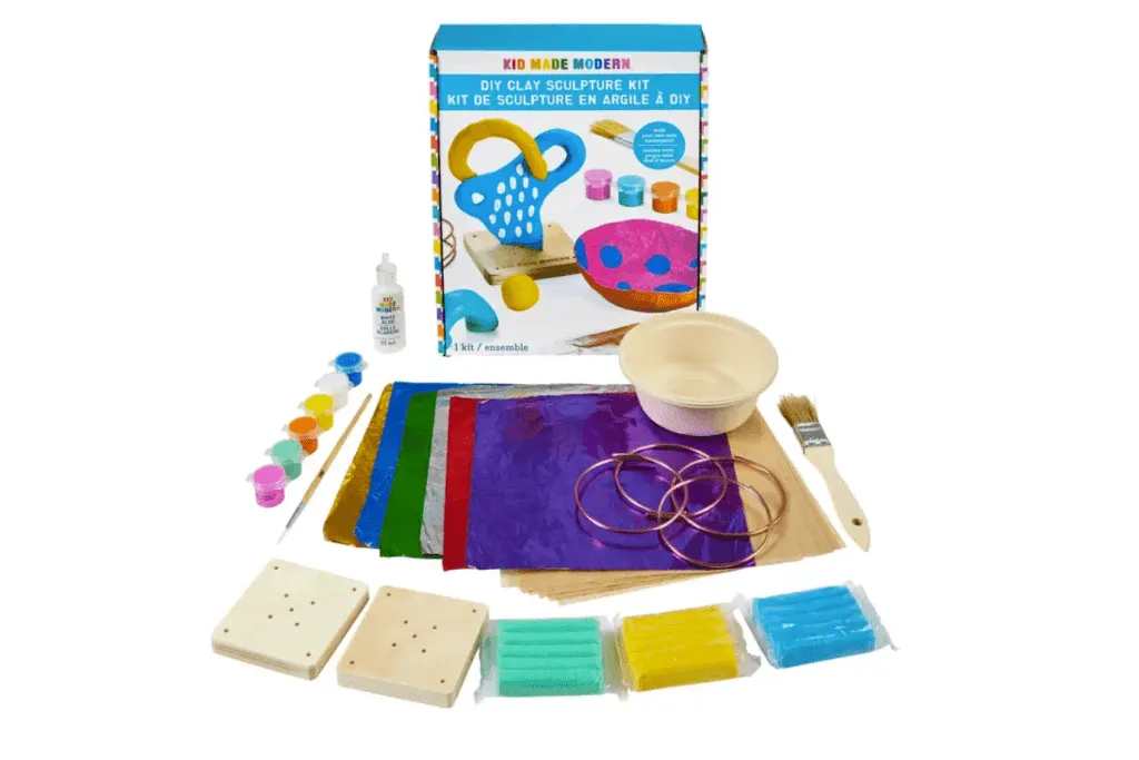 Kid Made Modern DIY Clay Sculpture Kit