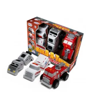 Magnetic Build a Truck: Fire and Rescue