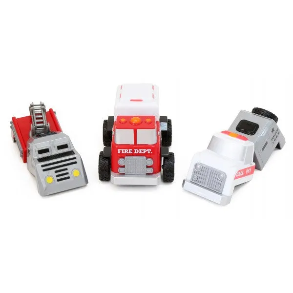 Magnetic Build a Truck: Fire and Rescue