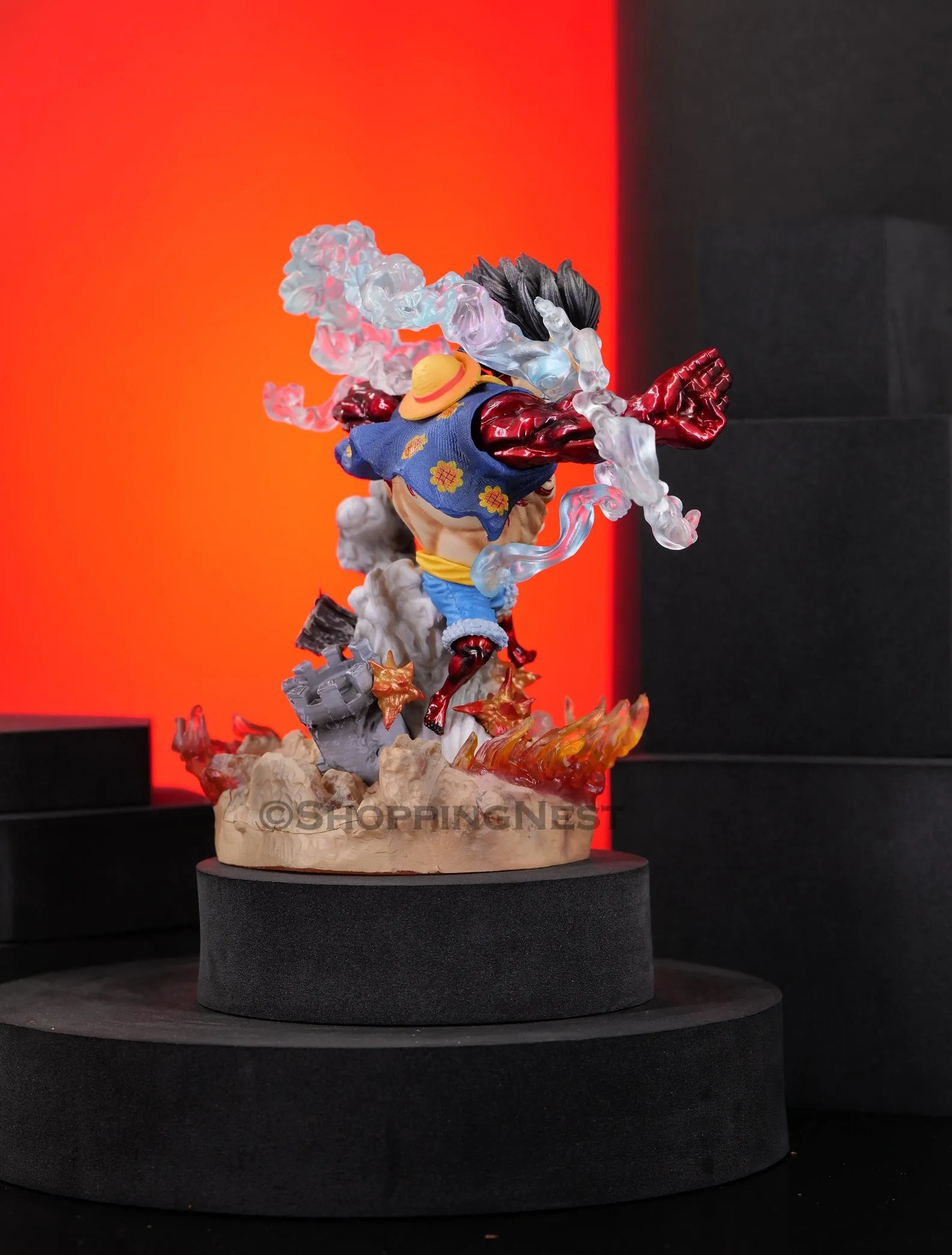 One Piece Monkey D Luffy G5 Gear Fourth Ape King Spear Action Figure | 16 CMS |