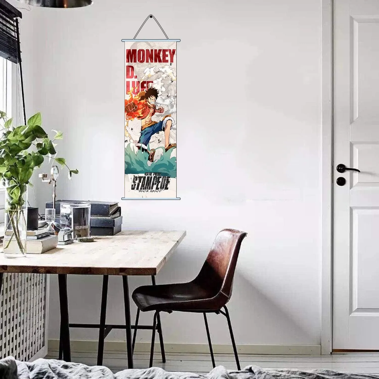 One Piece | Monkey D Luffy Model 2 Anime Poster Wall Scroll | 70 x 25 Cm |
