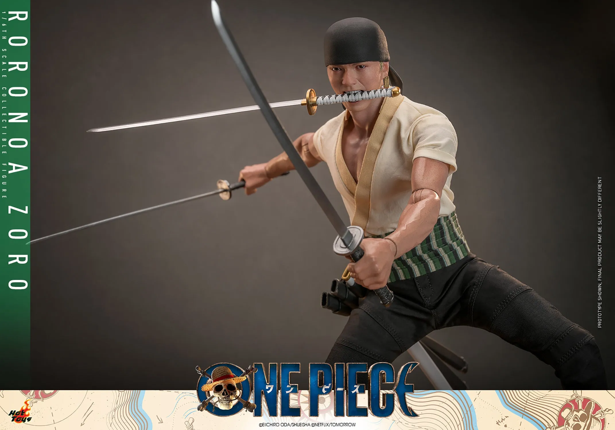 **Pre Order**Hot Toys 1/6 Scale Roronoa Zoro Action Figure