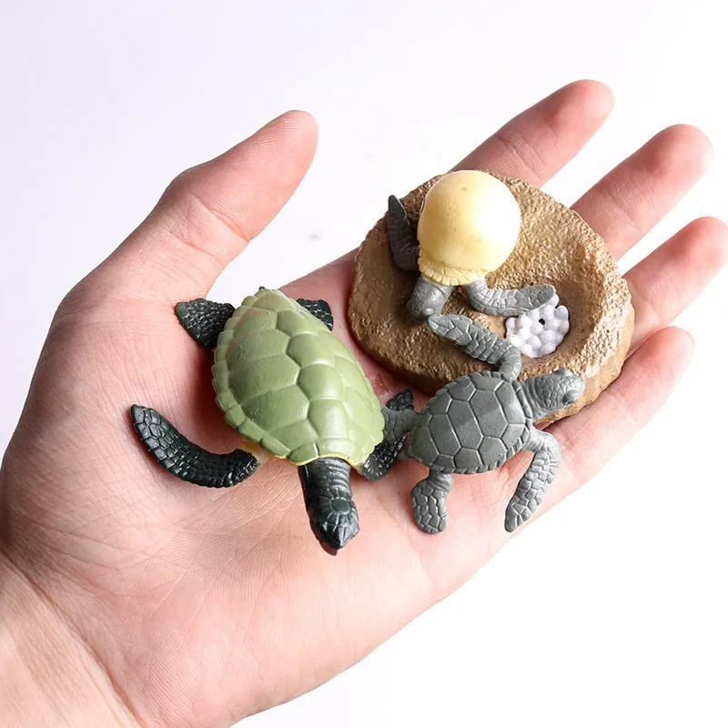 PVC Simulation Insect Plant Growth Seed Solid Soybean Toy Figures Mini Figures Toy Science Education for Baby Early Toy Gift