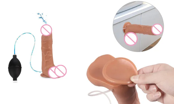 Realistic Dildo with Strong Suction Cup