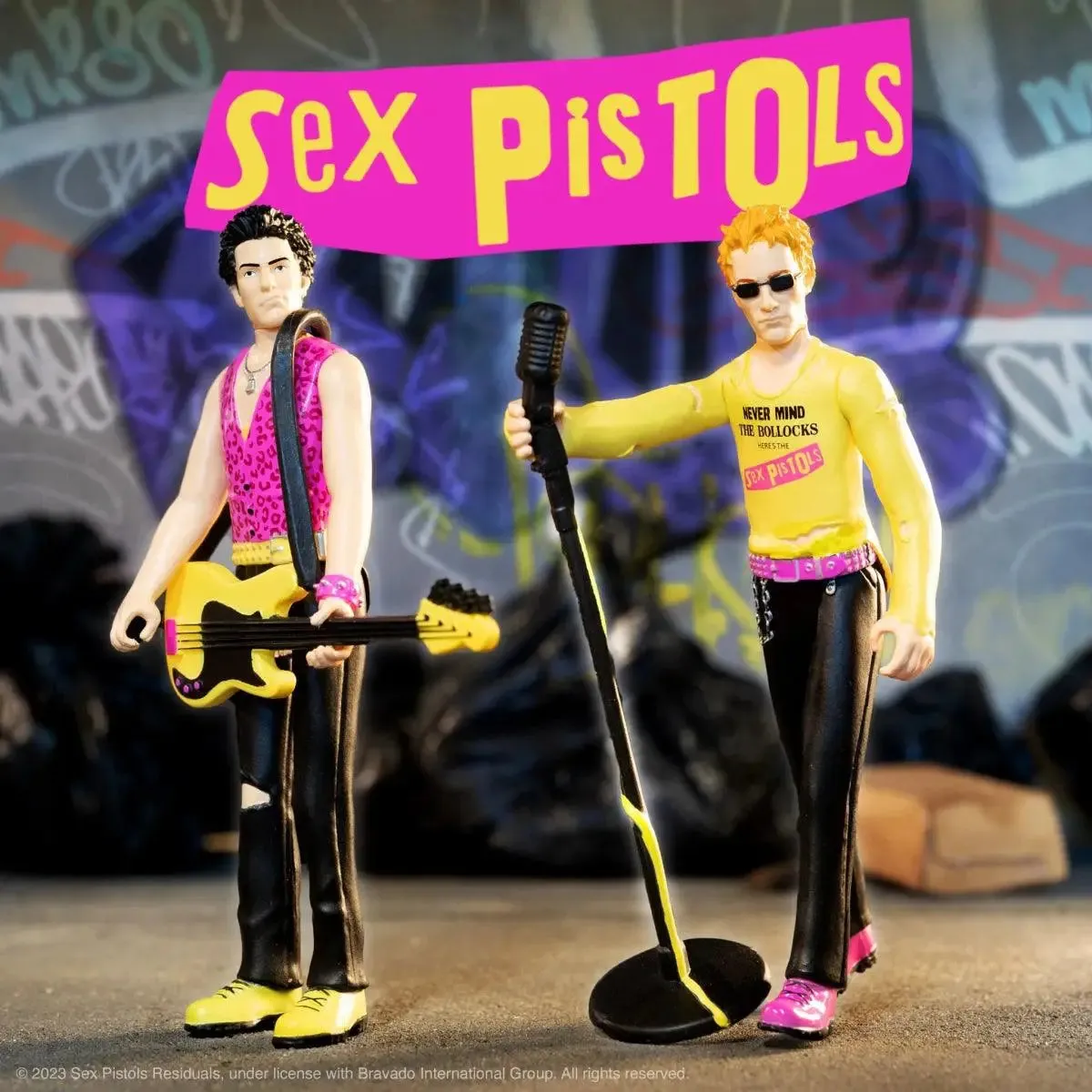 Sex Pistols Wave 2 Johnny Rotten & Sid Vicious (Never Mind The Bollocks) *BUNDLE*