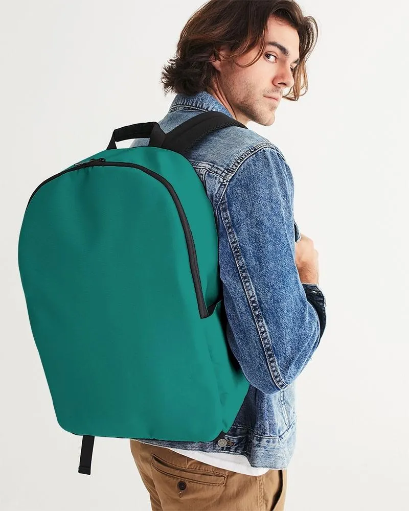 Shaded Blue-Green Waterproof Backpack | C100M0Y50K30