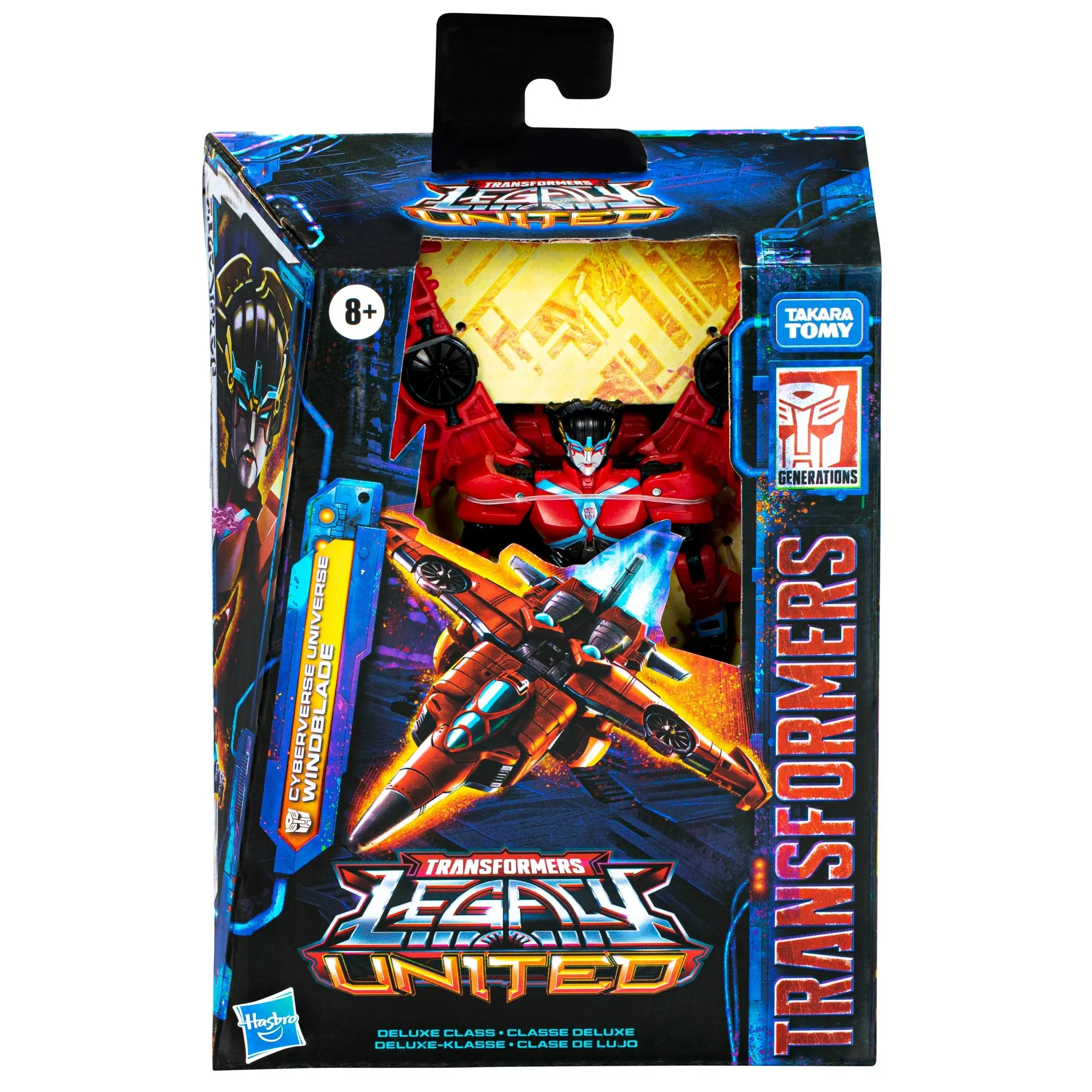 Transformers: Legacy United - Deluxe Cyberverse Universe Windblade Action Figure (F8528)