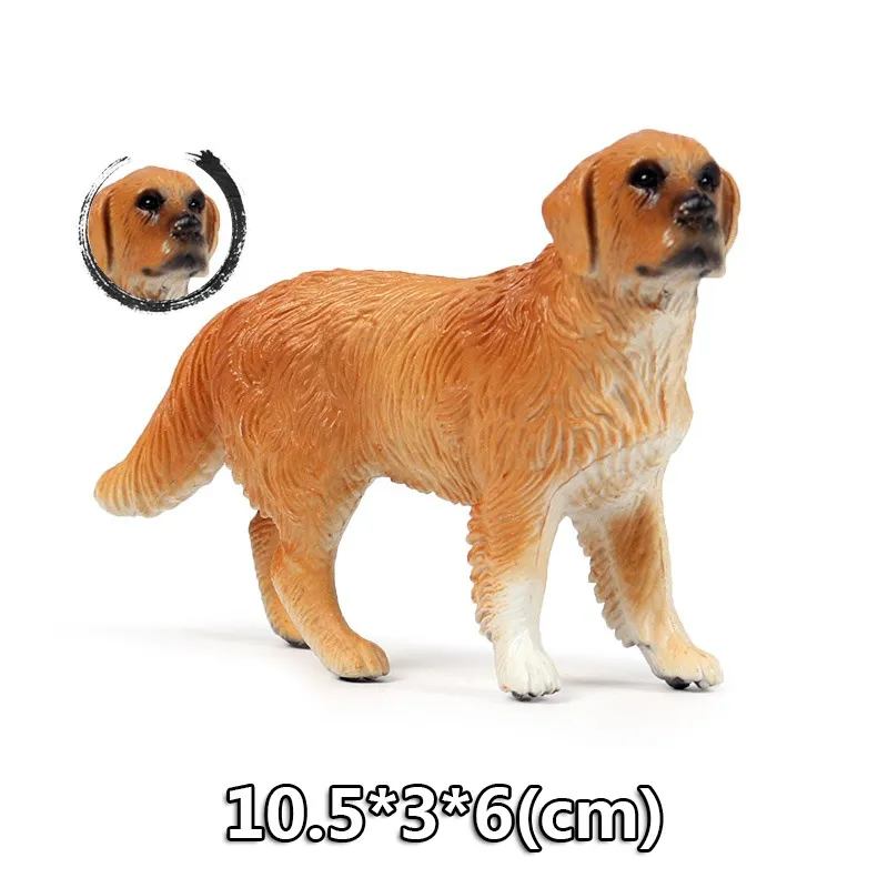 Wild Jungle Zoo Animal Models Plasticized Action Figures Tugger Panda Lion Collectible Model Doll Children's Educational Toys Gifts